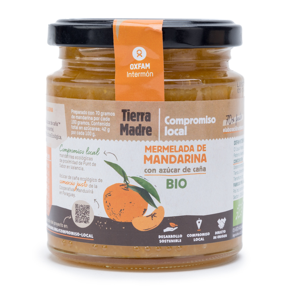Mermelada BIO mandarinas Compromiso Local