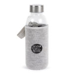botella de vidrio reutilizable