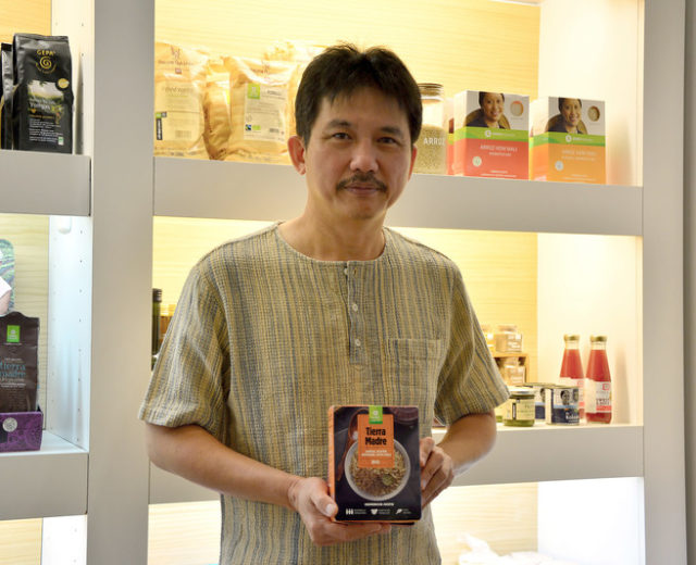 Vitoon, director Green Net, Cooperativa Comercio Justo Arroz Tailandia