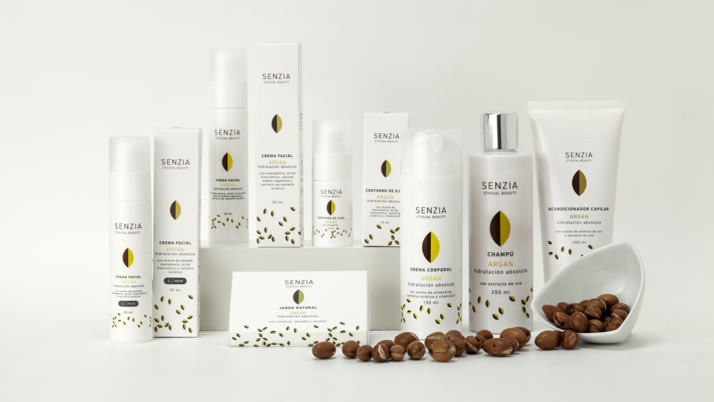 Gama Cosmética Ecológica Senzia