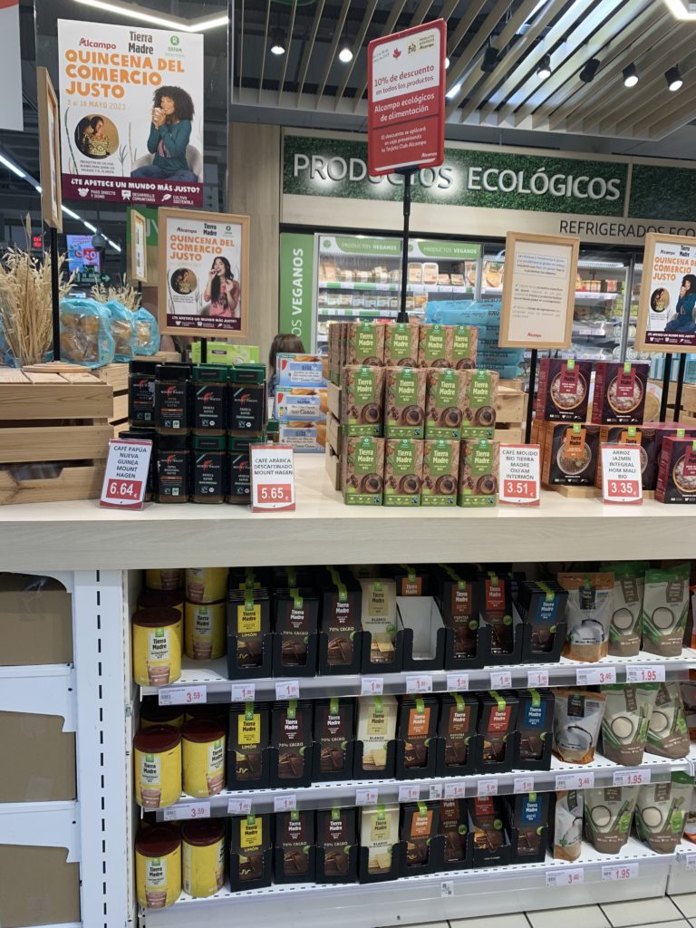 productos oxfam en Alcampo