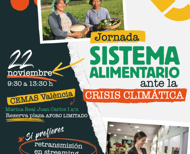 Jornada Sistema Alimentario ante crisis climática