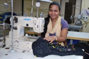 productora de comercio justo en India