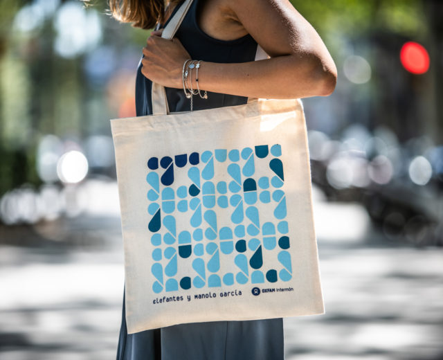 bolsa de algodón de comercio justo