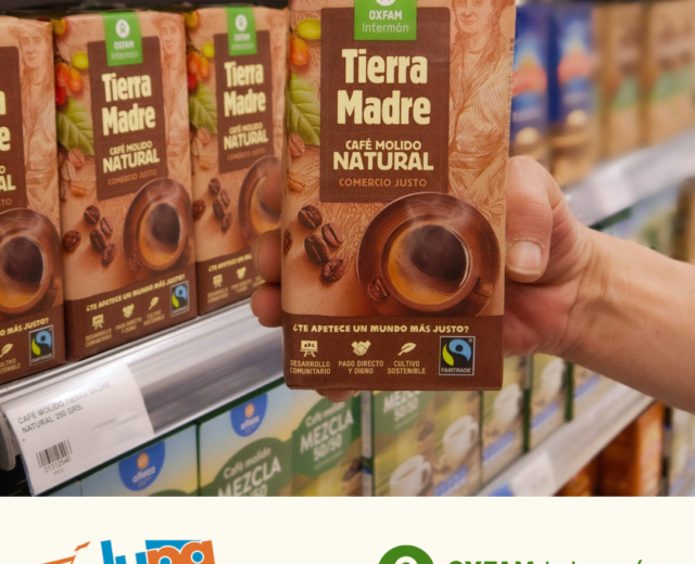Café Tierra Madre Oxfam Intermón en Lupa supermercados
