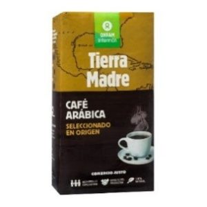 café de comercio justo Tierra Madre molido natural 100% arábica oxfam intermón