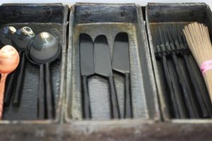 utensilios para un catering