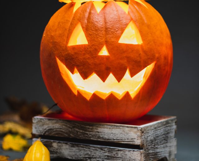 Calabaza de Halloween por Lukasz Niescioruk