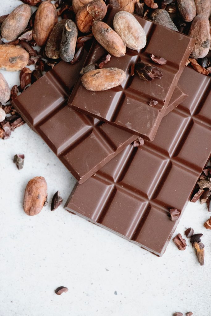 tableta de chocolate de comercio justo