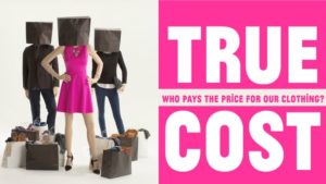 portada del documental true cost de la moda