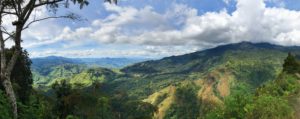 Paisaje de Nueva Guinea